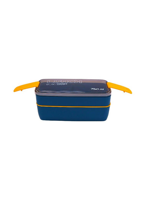 Landmark 2-Layer Lunch Box with Fork and Spoon