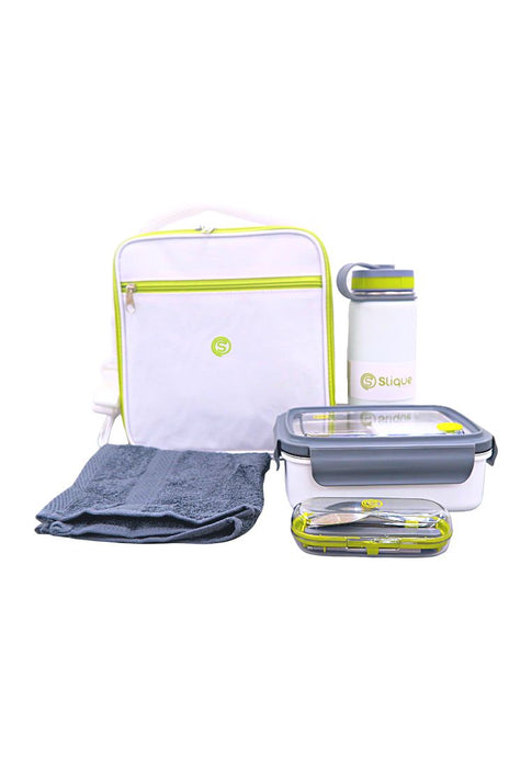 Slique Waterproof Thermal Lunch Box with Detachable Shoulder Wrap