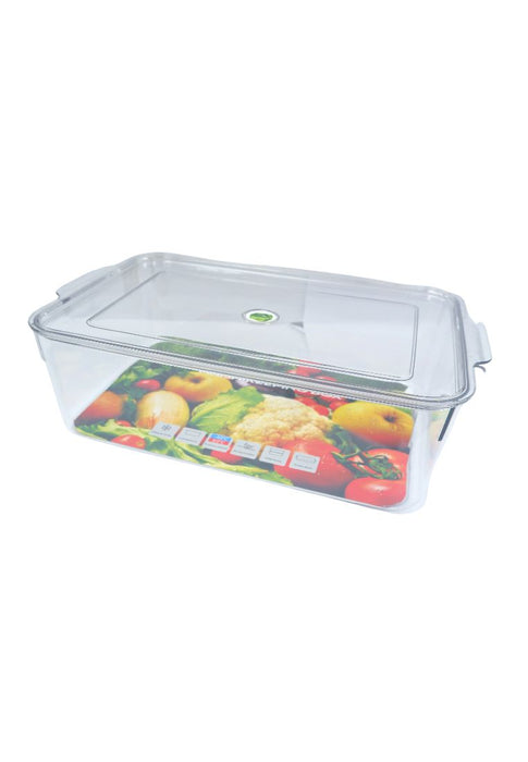 Cuisson PET Fridge Container with Lid 34 x 22 x 10cm
