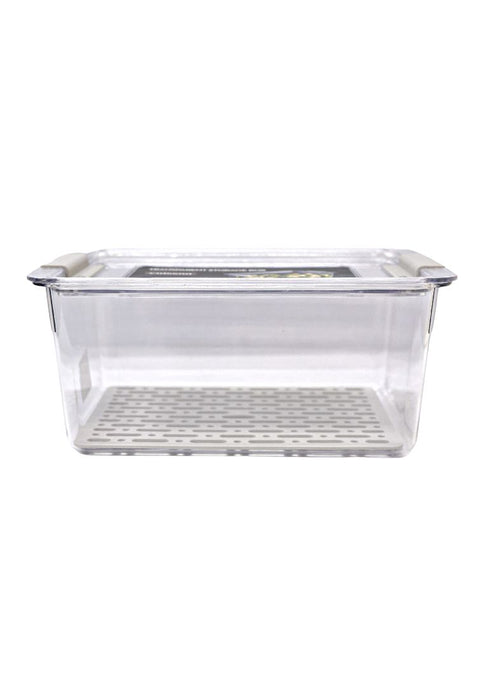 Cuisson PET Fridge Container with Lid 16 x 23 x 10cm