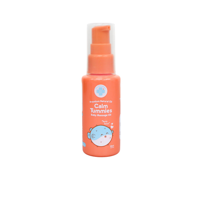 Tiny Buds Natural Massage Oil Calm Tummies Anti Colic 50ml