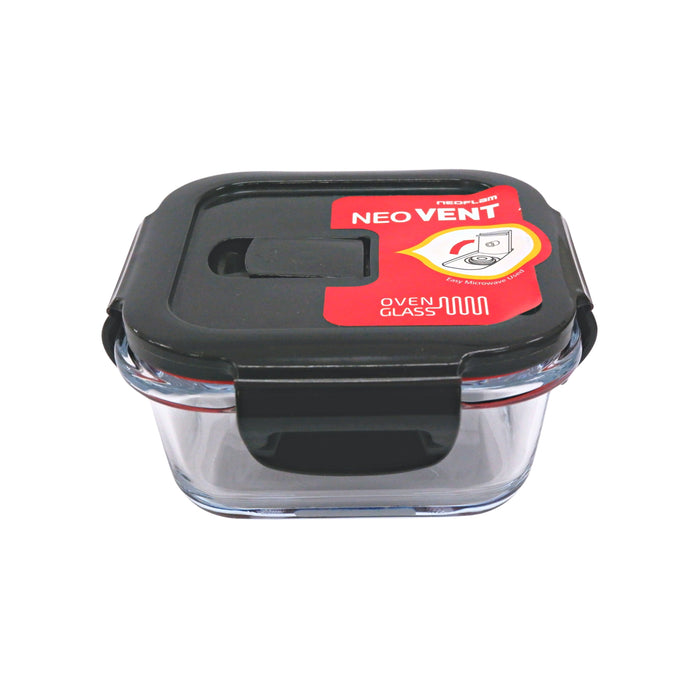 Neoflam Neo Vent Collection Square Food Container 320ml with Lid