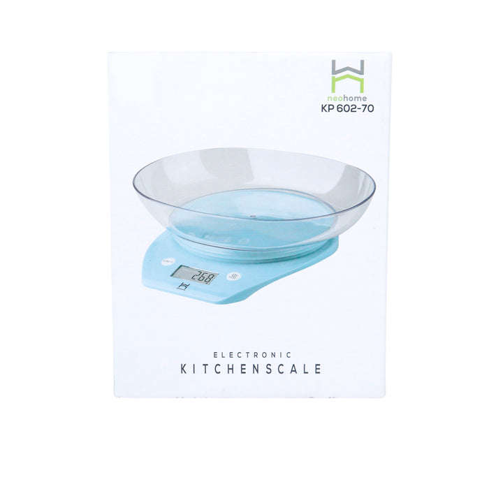 Neohome Digital Kitchen Scale with Clear Bowl