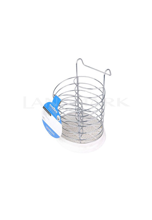 Masflex Round Utensil Holder with 2-Compartments