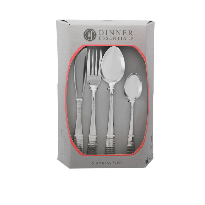 Dinner Essentials 20piece Stainless Cutlery Set in a Box