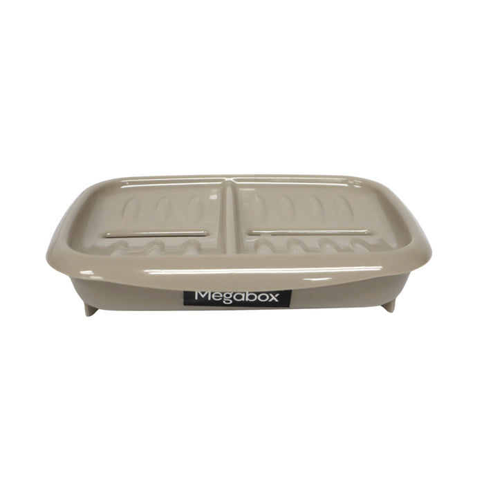 Megabox Bathroom Series Double Soap Case 17 x 11 x 3cm (MG-532)