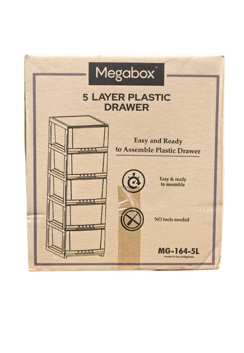 Megabox 5-Layered Drawer  44 x 37 x 48cm