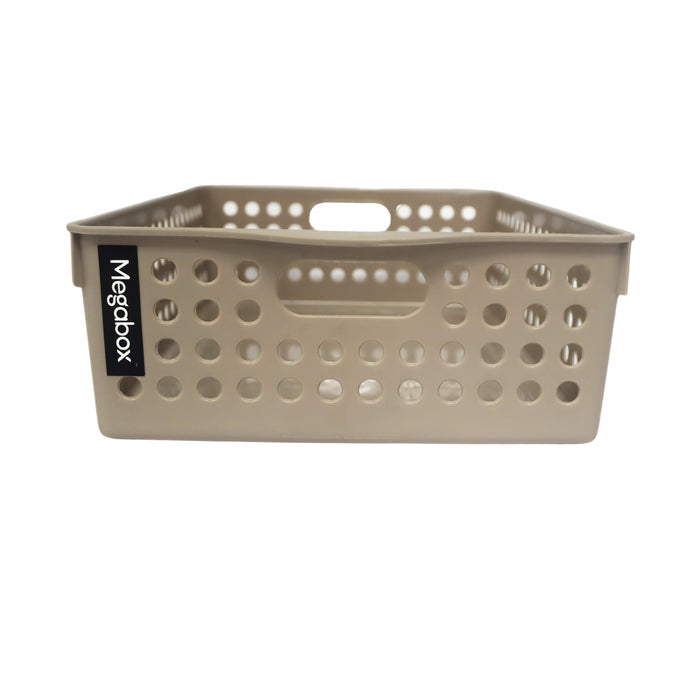 Megabox Mesh Tray 3.5L 29 x 21 x 8.5cm (MG-521) - Stone Gray