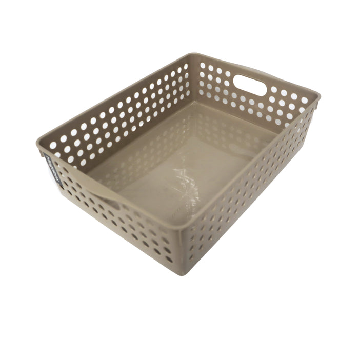 Megabox Mesh Tray 3.5L 29 x 21 x 8.5cm (MG-521) - Stone Gray