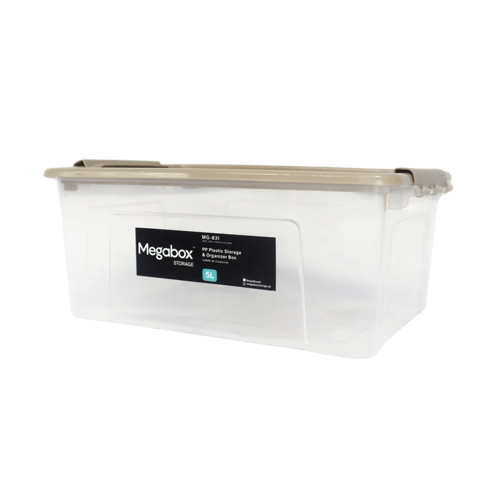 Megabox Carri-Mi Series Storage Box 5L with Handle 29 x 20 x 11.8cm (MG-831)