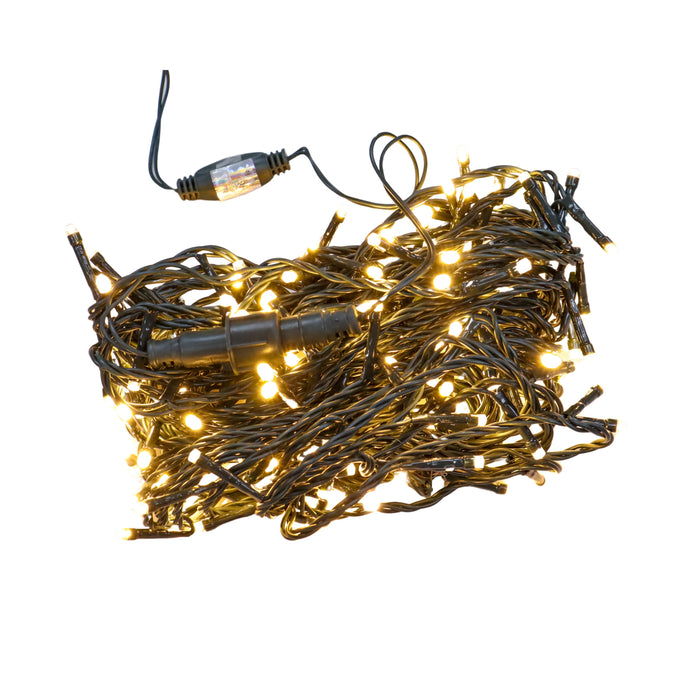 Landmark 200 LED Steady String Christmas Light (S200LED-S5) - Warm White