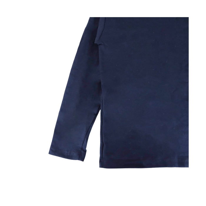 Kidscapade B Round Neck Plain Long Sleeves - Navy Blue