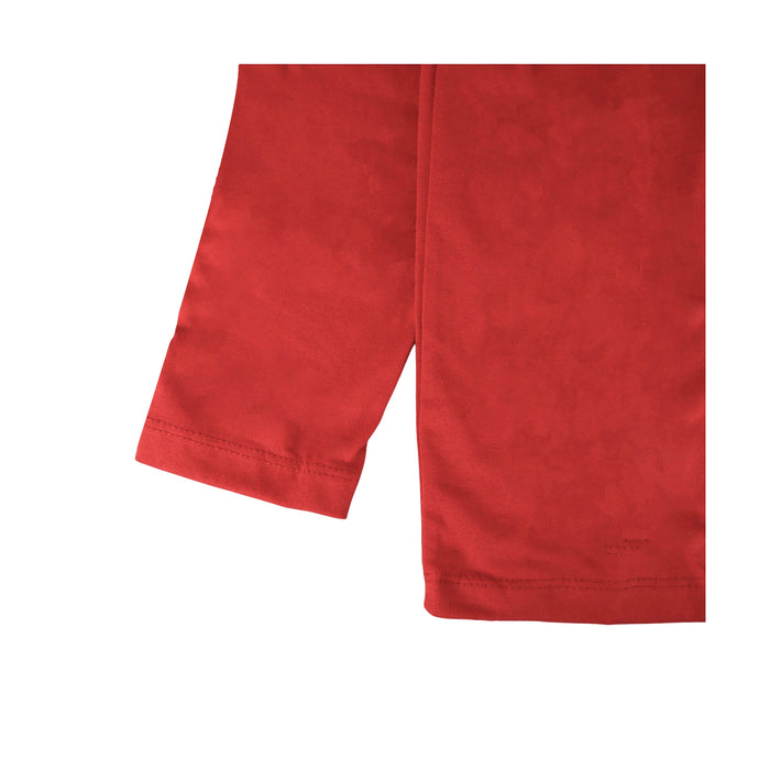 Kidscapade B Round Neck Plain Long Sleeves - Red