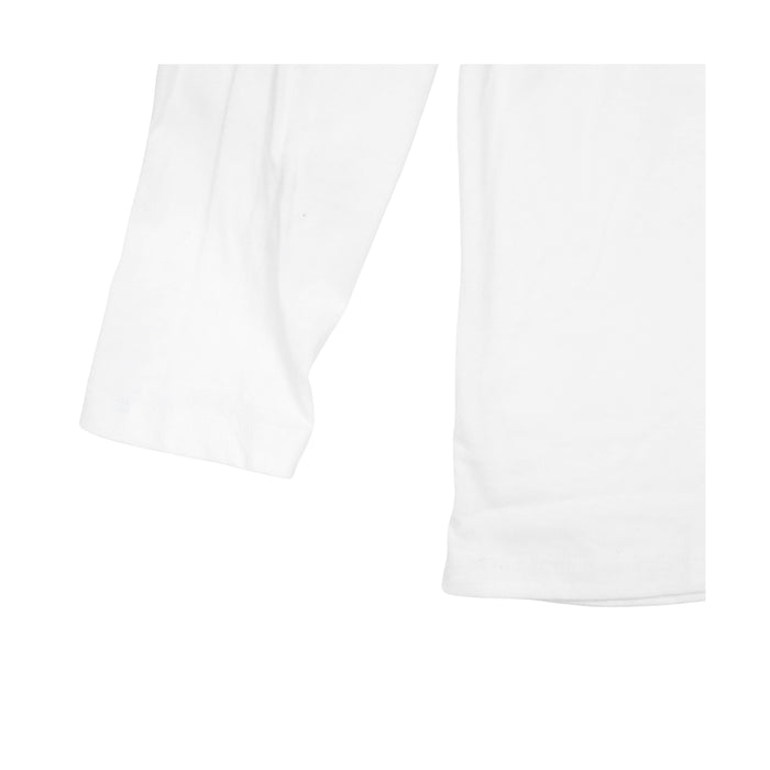 Kidscapade B Round Neck Plain Long Sleeves - White