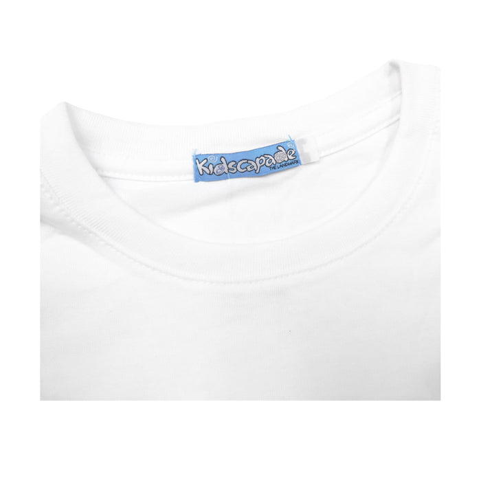 Kidscapade B Round Neck Plain Long Sleeves - White