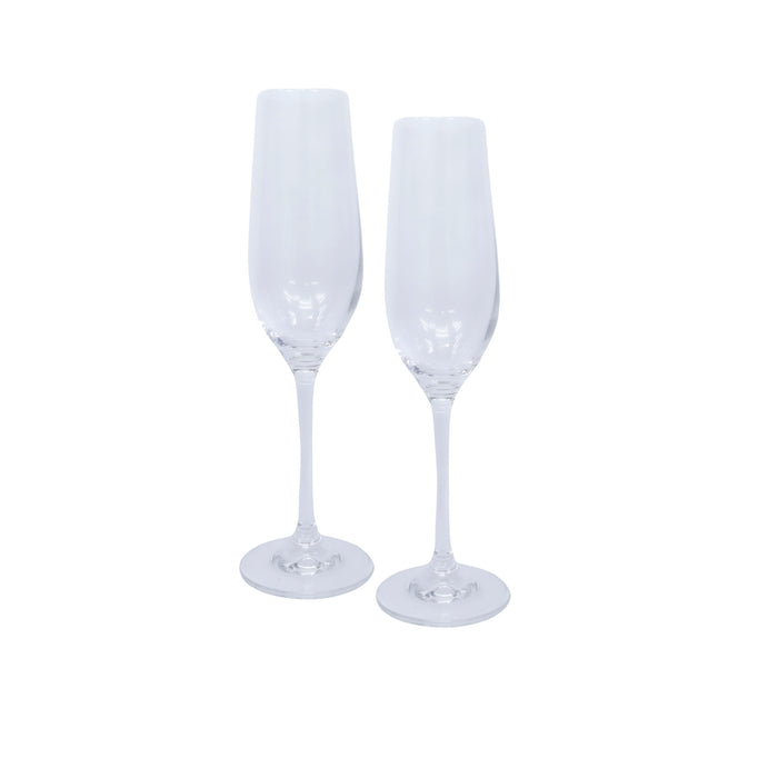 Edge 2-piece Flute Glass 230ml in a Gift Box