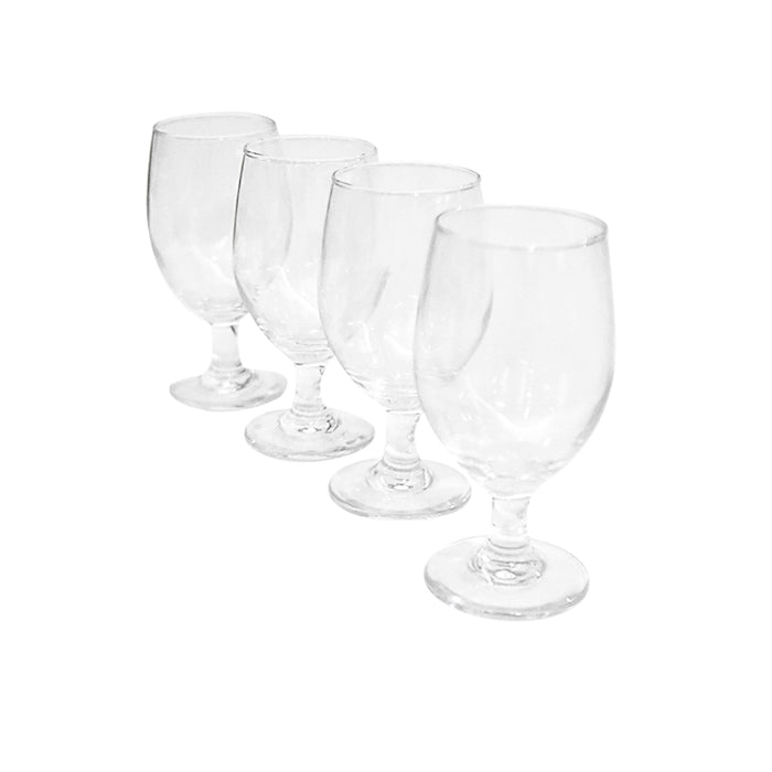 Masflex 4piece Circleware Water Goblet 410ml Set