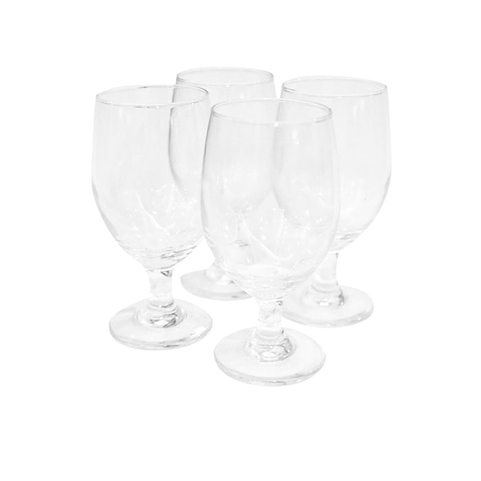 Masflex 4piece Circleware Water Goblet 410ml Set