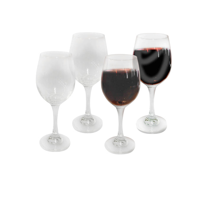 Masflex 4piece Circleware Wine Goblet 345ml Set