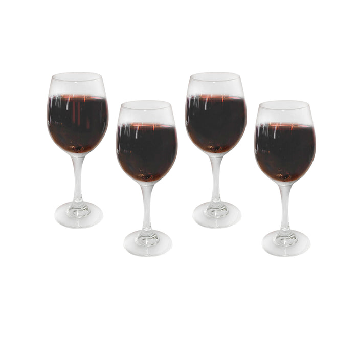 Masflex 4piece Circleware Wine Goblet 345ml Set