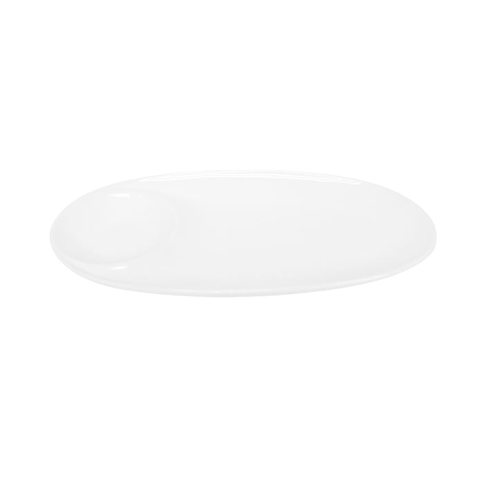 Edge Houseware Ceramic Oval Shape Sushi Plate