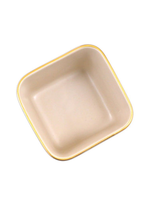 Cuisson Small Square Ceramic Bowl 9 x 9 x 7cm