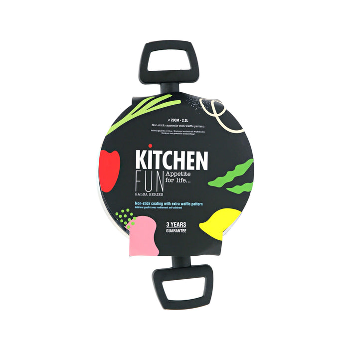 Kitchen Fun Salsa Casserole 20cm with Lid