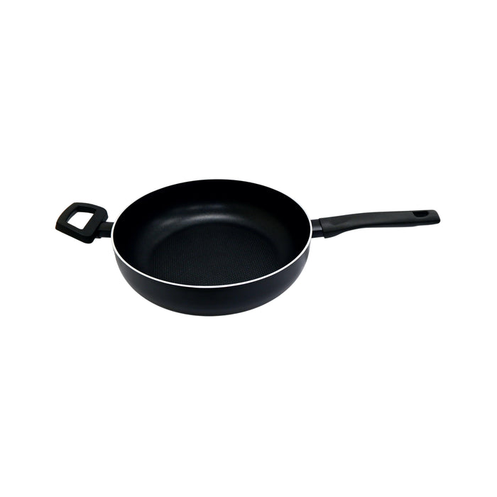 Kitchen Fun Salsa Saute Pan 28cm with Lid and Helper Handle
