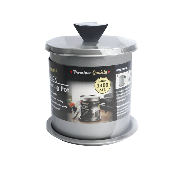 Eurochef Non-stick Oil Filtering Pot 1.4L