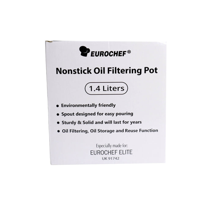 Eurochef Non-stick Oil Filtering Pot 1.4L