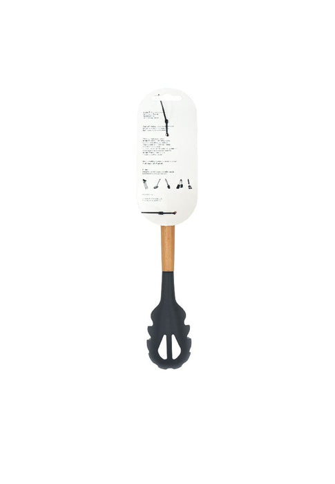 Anchor Silicone Spaghetti Server with Wooden Handle