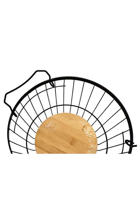 Landmark Round Receiving High Basket with Handle 29 x 25 x 13cm