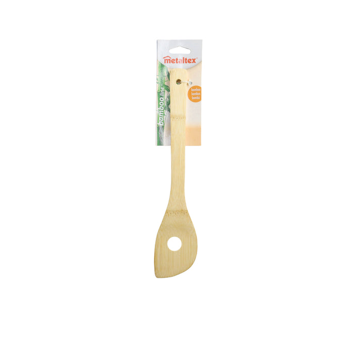 Metaltex Bamboo Corner Spoon with Hole 30cm