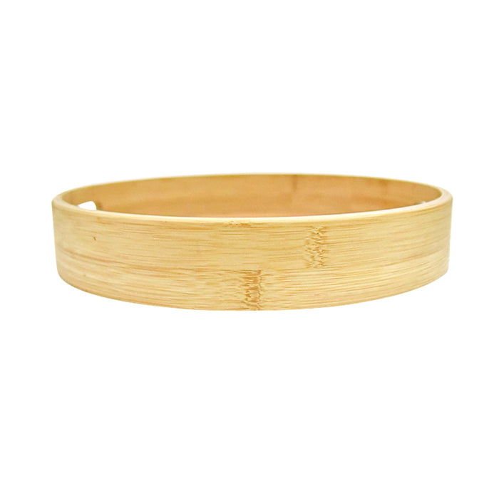 Masflex Round Wooden Serving Tray