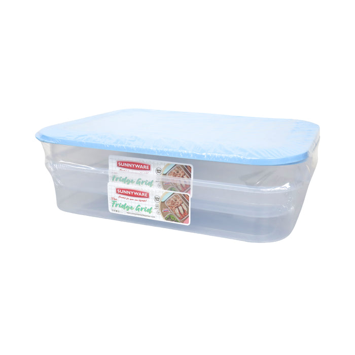 Sunnyware 2piece Fridge Grid Food Keeper 5.4L