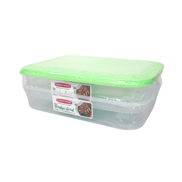 Sunnyware 2piece Fridge Grid Food Keeper 5.4L