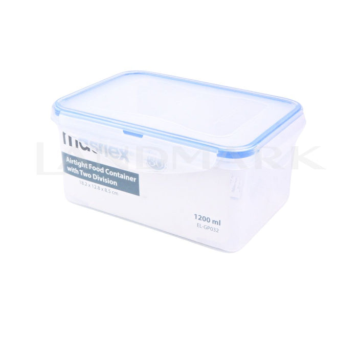 Masflex Airtight Food Container 1.2L with Divider
