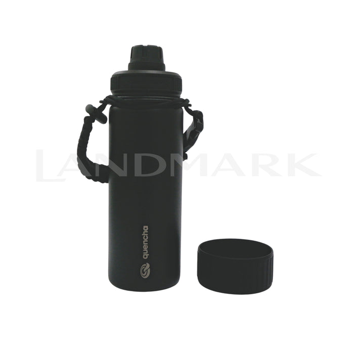Quencha Premium Insulated Tumbler 1.1L with Silicon Boot and Paracord Strap