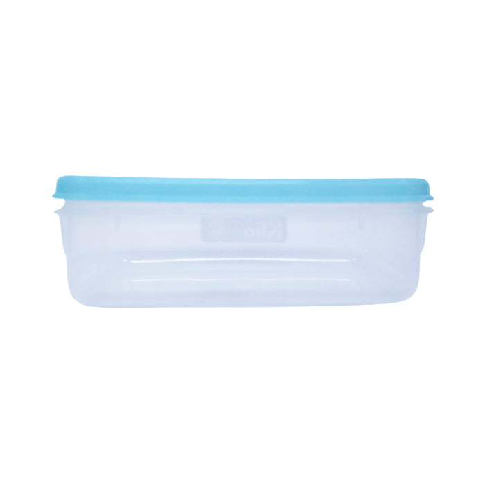 Klio Rectangular Medium Stackable Food Keeper 1L with Cover 20 x 14 x 7cm