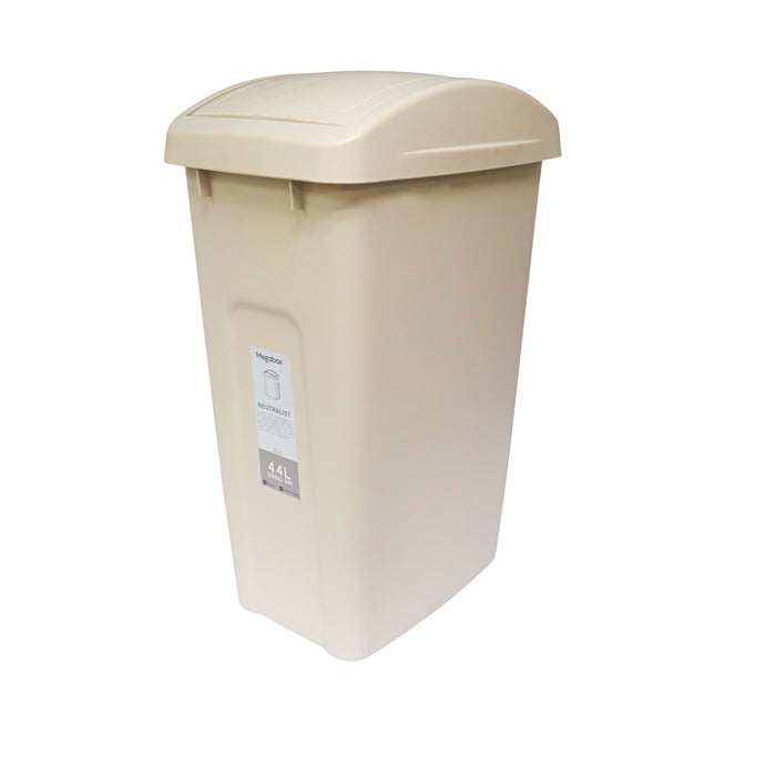 Megabox Swing Bin 44L 41.5 x 30 x 64.3cm (MG-720) - Beige