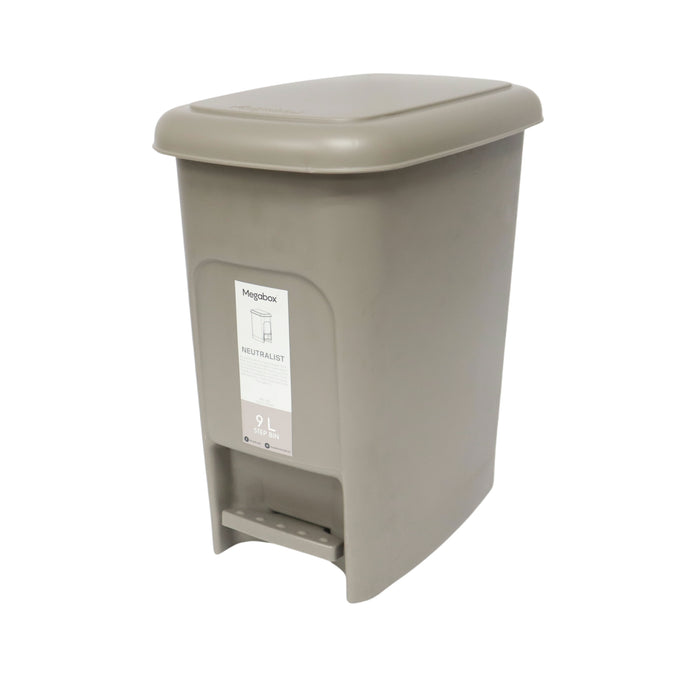 Megabox Slim Step Bin 9L 32.7 x 20 x 34cm (MG-710)