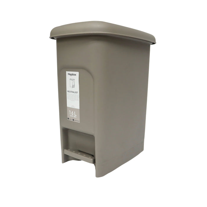 Megabox Slim Step Bin 16L 39.4 x 24.1 x 43.9cm (MG-711)