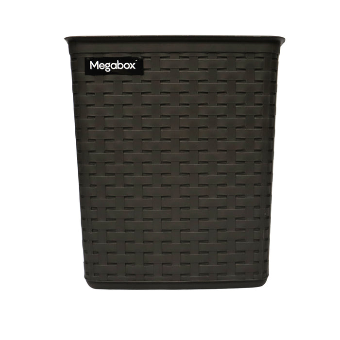 Megabox Rectangle Boho Series Trash Bin 13L 28.8 x 20 x 31.9cm (MG-723)