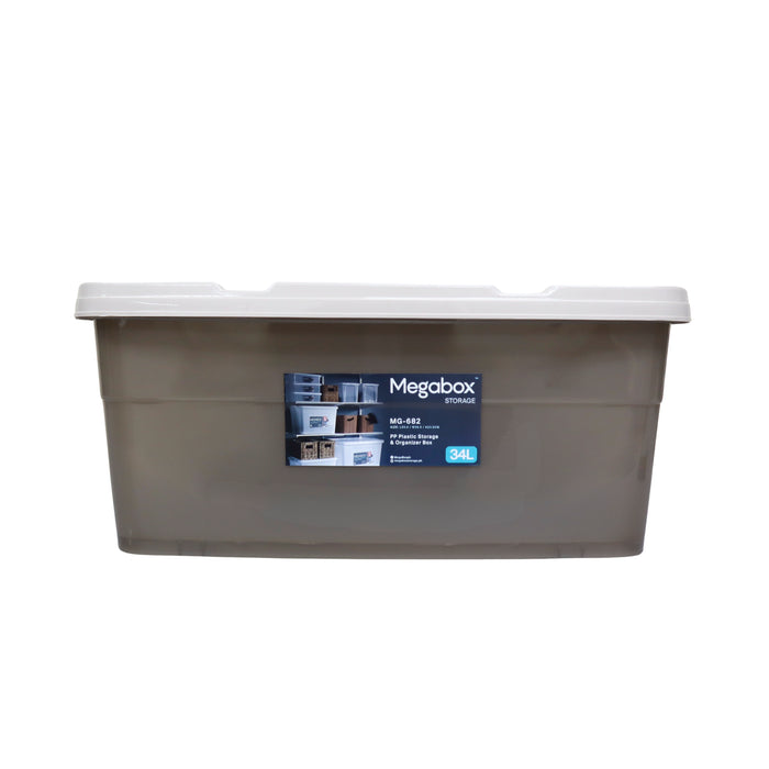 Megabox Storage Box 34L 55 x 39 x 25cm (MG-682)