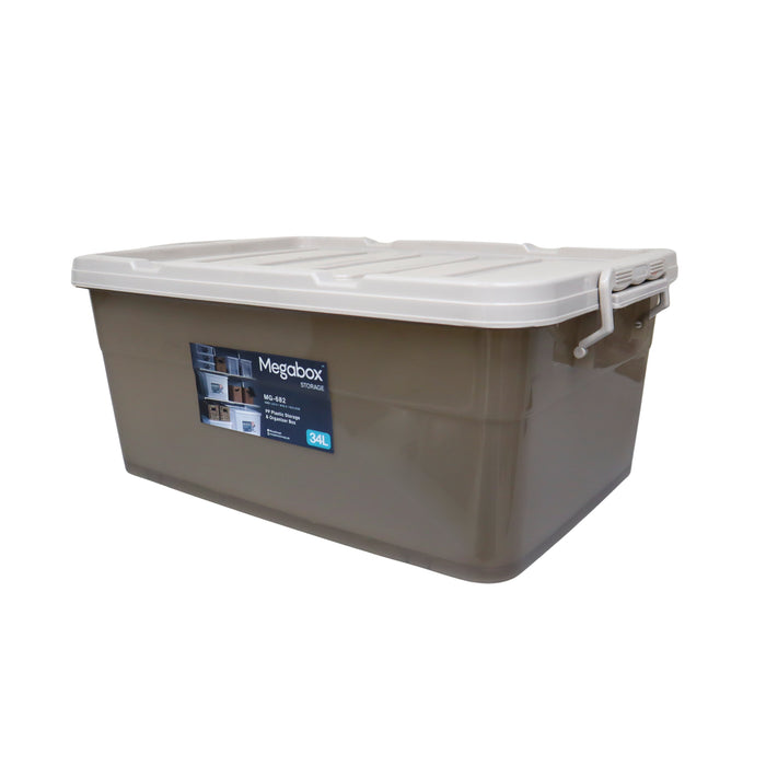 Megabox Storage Box 34L 55 x 39 x 25cm (MG-682)