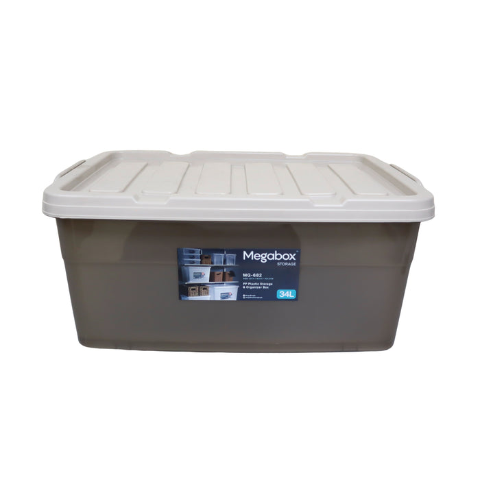 Megabox Storage Box 34L 55 x 39 x 25cm (MG-682)