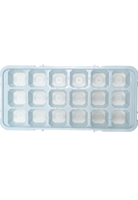 Landmark 18grids Ice Cube Tray Silicon Press with Container - Light Blue 12 x 24 x 8cm