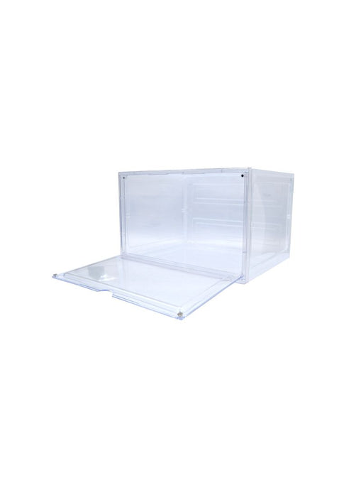 Landmark Acrylic Large Foldable Shoe Box - Clear 33 x 27 x  21cm