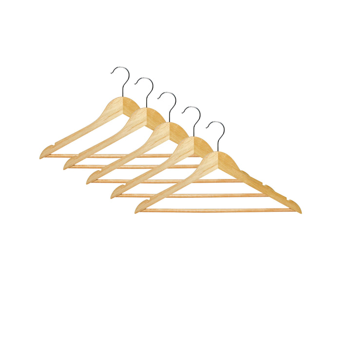 Cascade 5piece Nordic Wooden Hanger 45 x 1.2 x 23cm