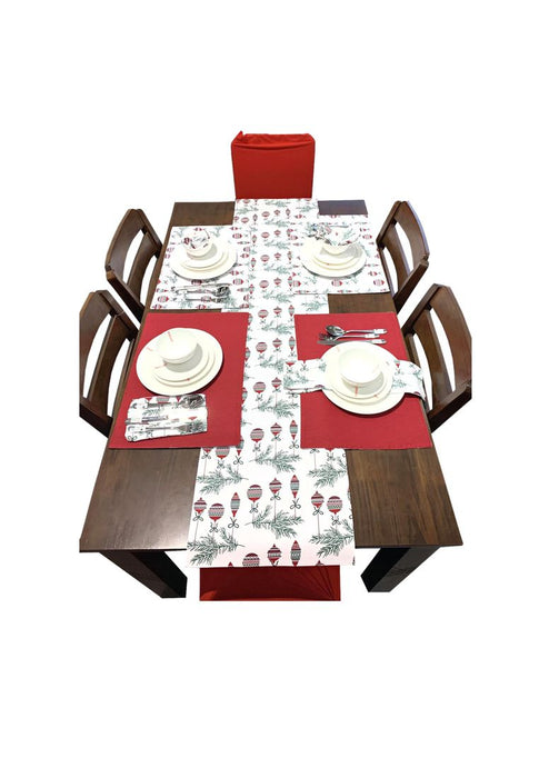 Landmark 10piece Gift Set (4pc Placemat, 4pc Table Napkin, 1pc Table Runner, and 1pc Bread Basket)